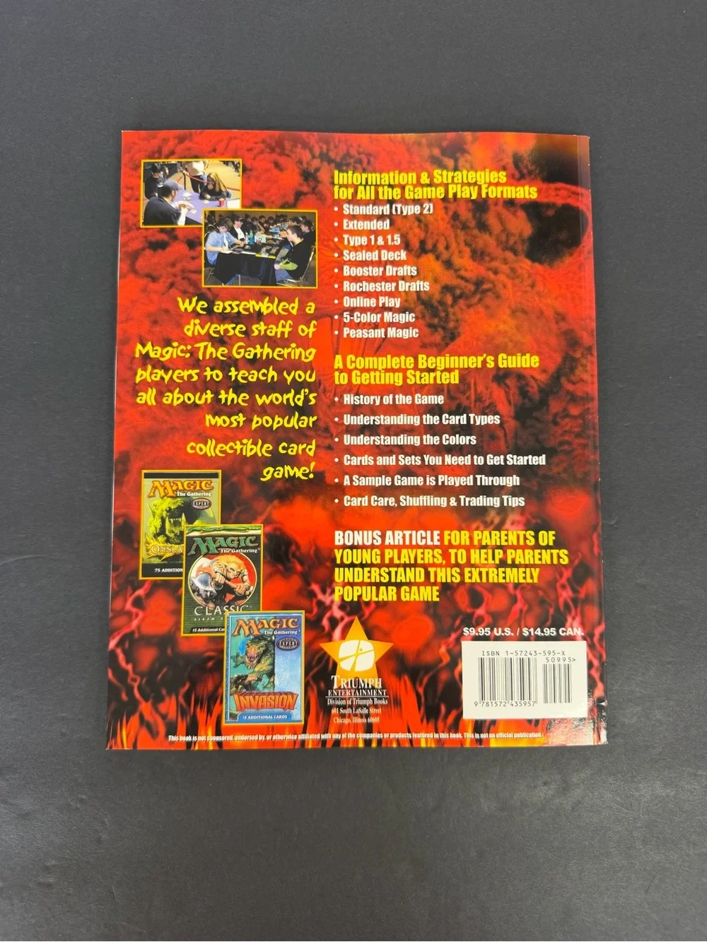 2003 Pojo's Unofficial TOTAL MAGIC The Gathering 10th ANNIVERSARY BOOK Guide